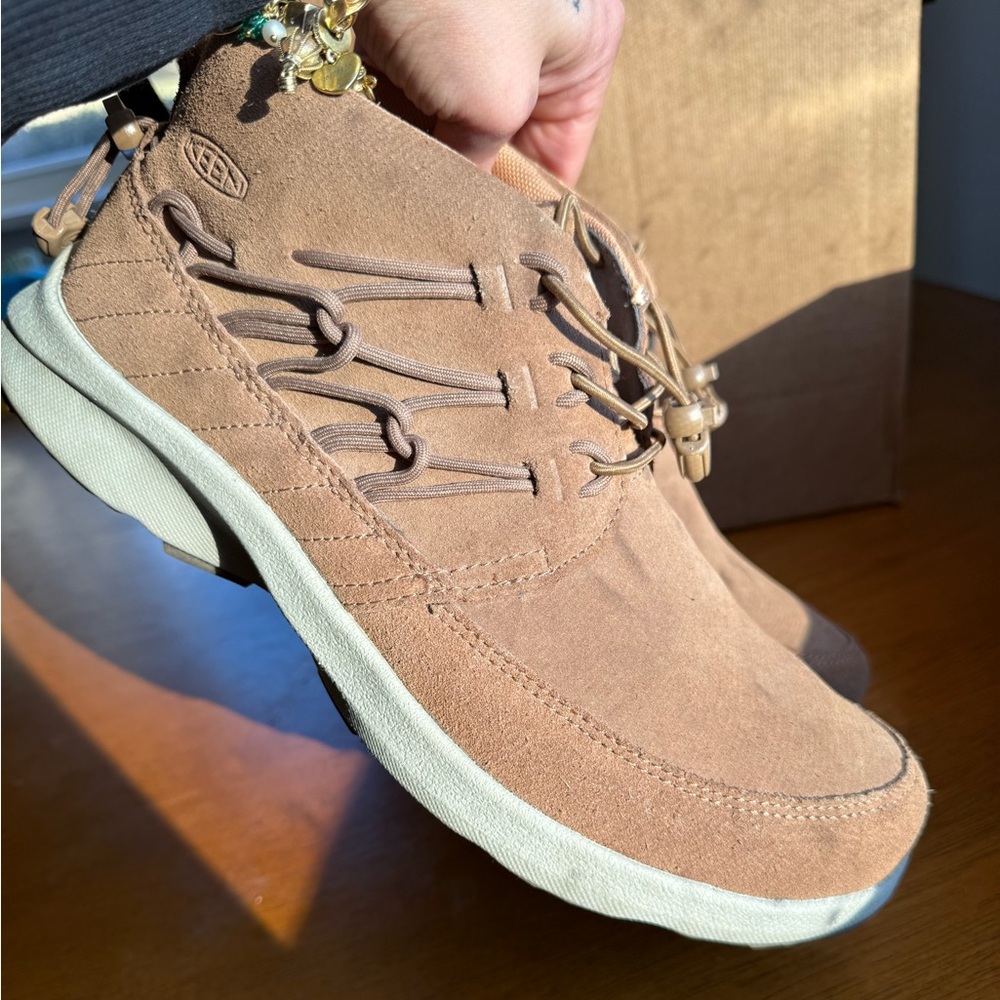 KEEN  Brown Suede Slip-On Shoes NEW WITHOUT BOX